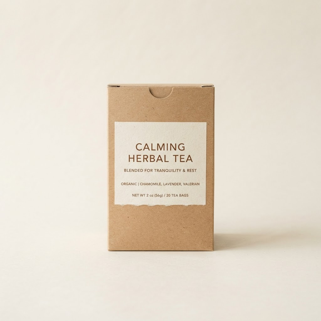 Calming herbal tea